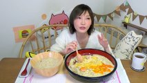 【MUKBANG】 Rich Yolk & Cheese For Carbonara Risotto   Milk Soup ! 4.7kg, 6122kcal [CC Available]-cKD25Iiegv0