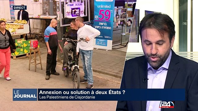 Annexion ou solution à 2 états: Les Palestiniens de Cisjordanie