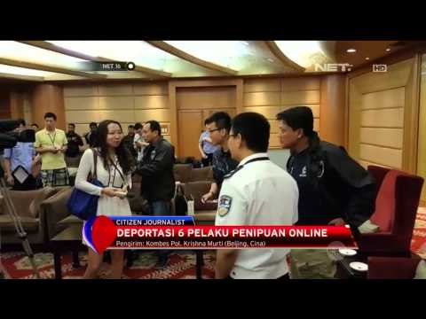 6 WNA Penipuan Online di Deportasi - NET16