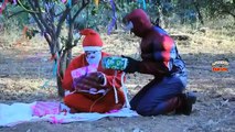 SuperHeroes Movie In Real Life | Spiderman Vs Hulk Fight For Santa Claus Gift | Fun SuperHero Battle
