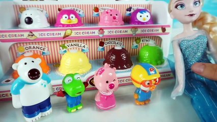 뽀로로 아이스바 만들기 장난감 엄마와 아이스크림 만들기 놀이 Pororo making ice cream toy play-토이튜브TV Pororo Toy Animation-0mO3T_aZQdY