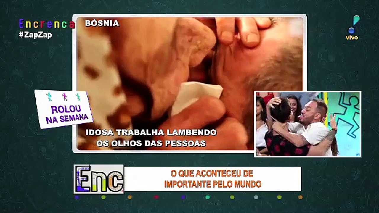 Encrenca 05/02/2017 Homem tenta convencer sogra a entrar em mar cheio de tubarõe