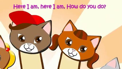 Cats Finger Family Nursery Rhymes Lyrics