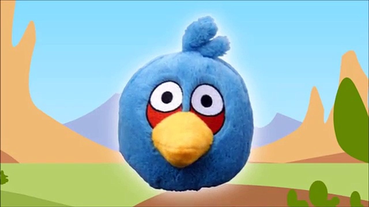 Family Toys Animation: Angry Birds Eggs Surprise, Spongebob, Big Hero 6, Disney Mammoth