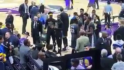 l'échange musclé entre Kevin Durant et Draymond Green