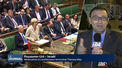 Netanyahou à Londres pour rencontrer Theresa May