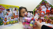 Sofia and Netherland Pirates Surprise eggs, Play Doh and Kinder Surprise Advent Calendar Day 9
