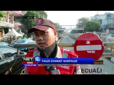 Tanggapan Masyarakat Terkait Jalur Busway Belum Steril - NET12