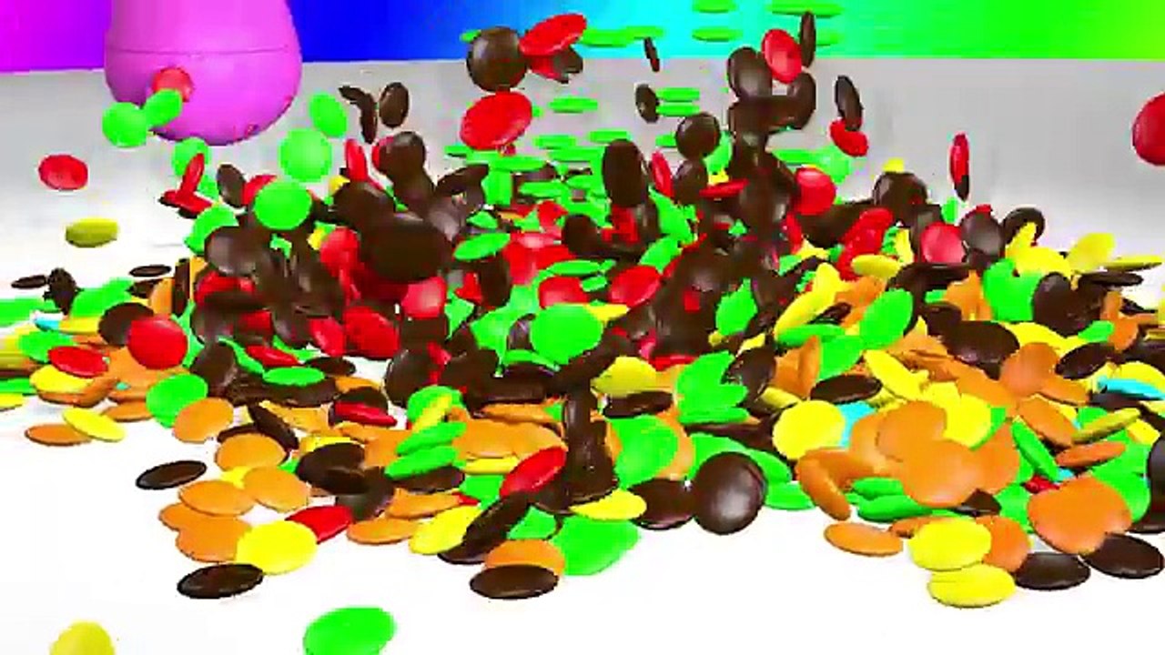 Candy Balls Finger Family 3D for Kids to Learn Colors | Surprise Eggs Nursery Rhymes Color Song