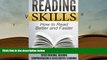 Audiobook  Reading Skills: How to Read Better and Faster - Speed Reading, Reading Comprehension