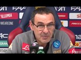 Bologna-Napoli 1-7 – Il commento di Sarri in conferenza stampa (04.02.17)