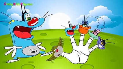 Oggy Finger Family Nursery Rhymes for Children Finger Family SongsSong Rhyme Cartoon
