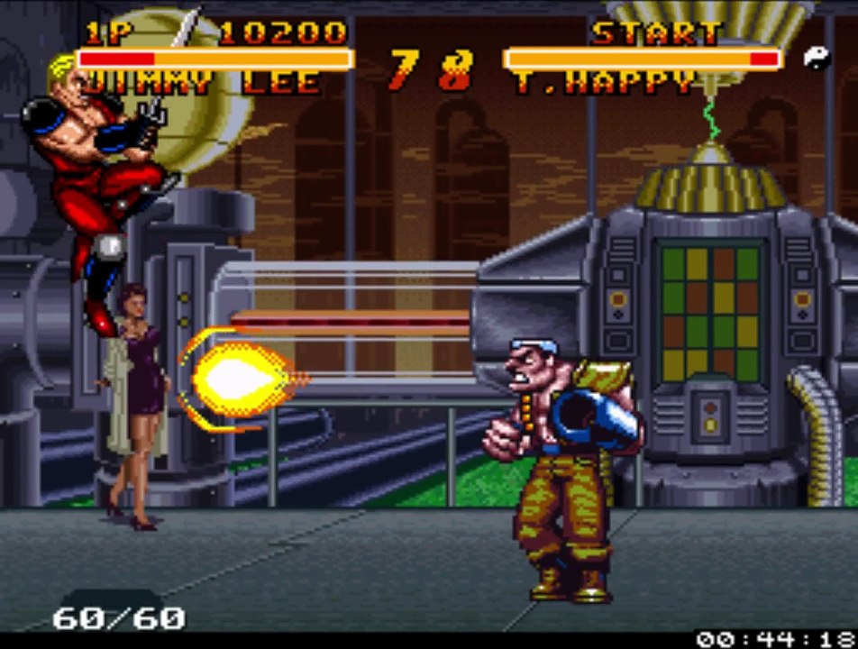 Double Dragon V: The Shadow Falls play-though (PART 1)