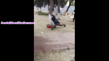 Kafayı bulmuş kızın acayip hareketleri