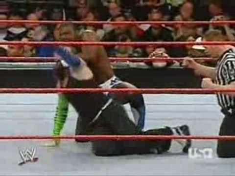 WWE Jeff Hardy vs Shelton benjamin
