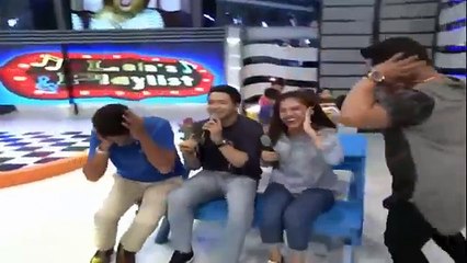 Eat Bulaga Bossing Vic Sotto at Allan K. Kinilig kina Maine