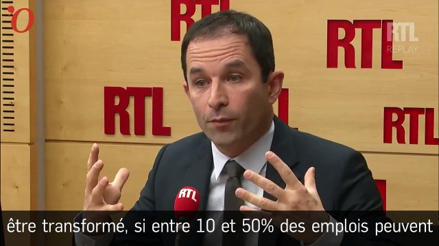Présidentielle : moment de tension entre Benoît Hamon et Elizabeth Martichoux