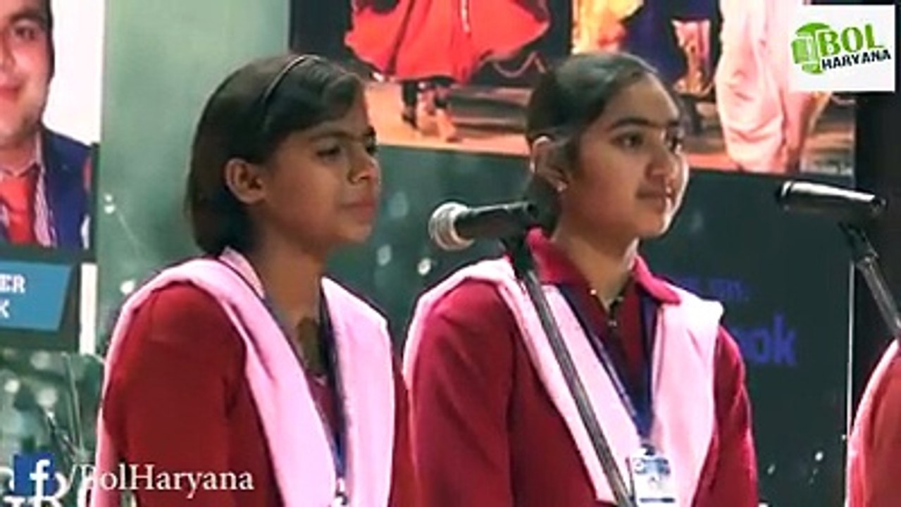 Haryanvi song by school girls