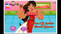 Elena of Avalor Hand Doctor - Cartoon Video Game For Kids