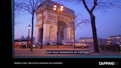 Marine Le Pen : son clip de campagne "hollywoodien" fait le buzz (vidéo)