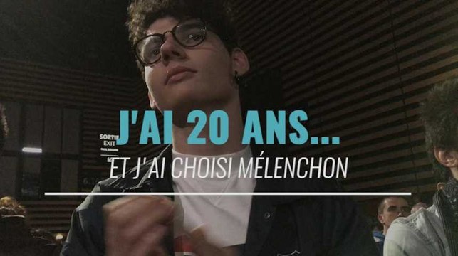 Joris, 18 ans, à Lyon : Après 2 quinquennats de spoliation, j'ai choisi Mélenchon