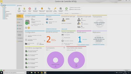 5 nouveautés du Centre de Contrôle HFSQL version 22