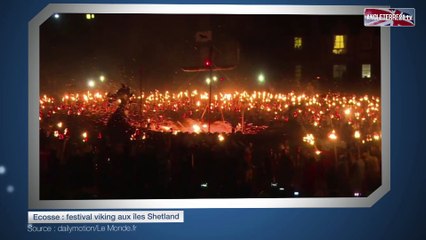 Ecosse: festival viking aux îles Shetland