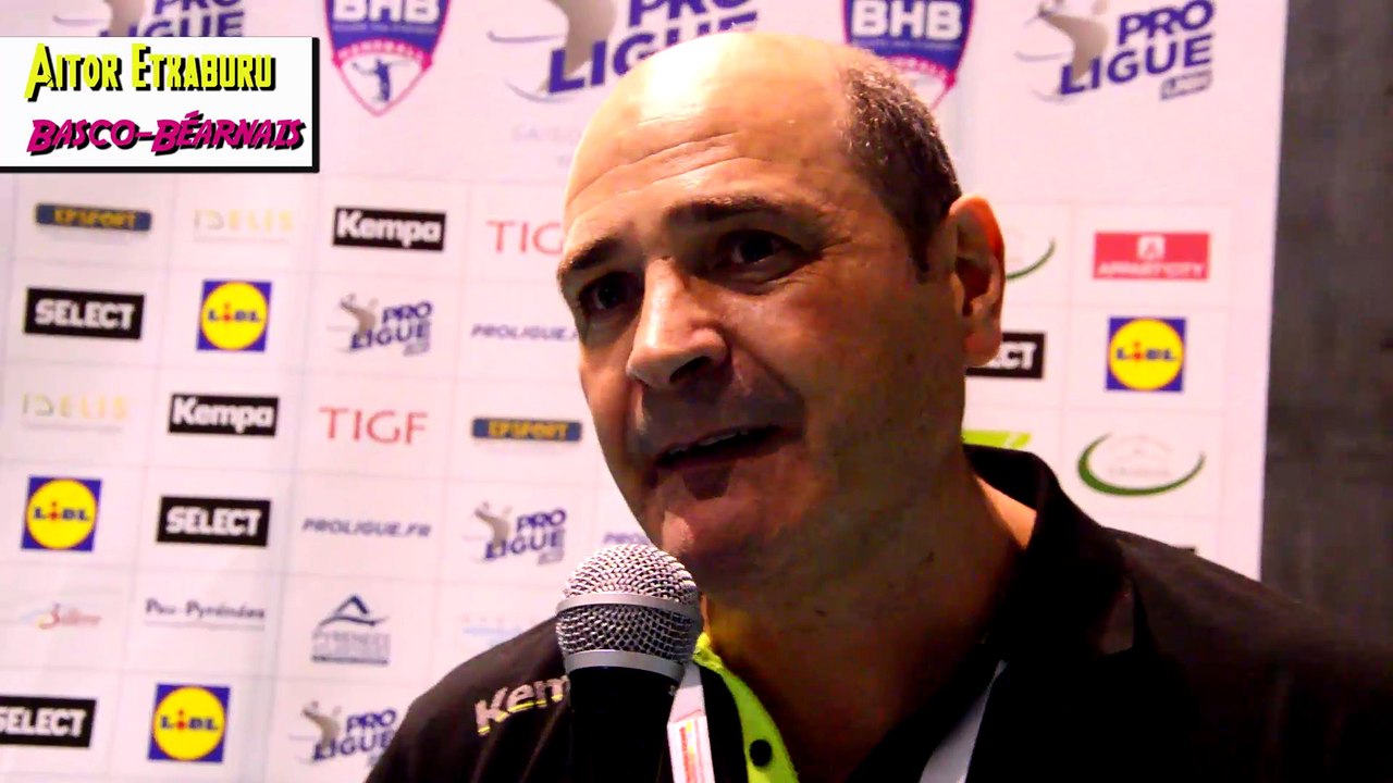 Billère 18 - 23 Limoges : la réaction d'Aitor Etxaburu
