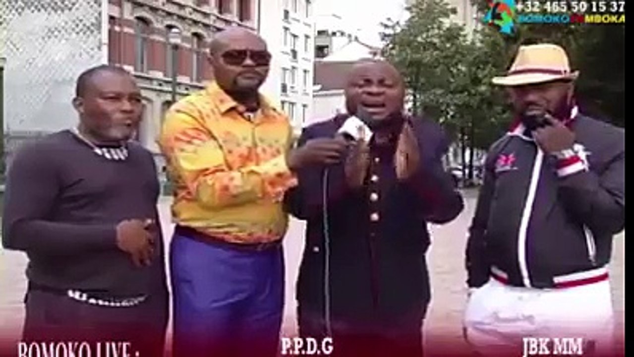 Un artiste peintre congolais sur le plateau de TV5 monde