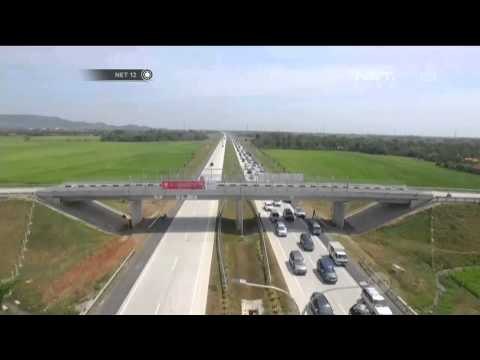 Live Report Kondisi Lalu Lintas Tol Cipali - NET12