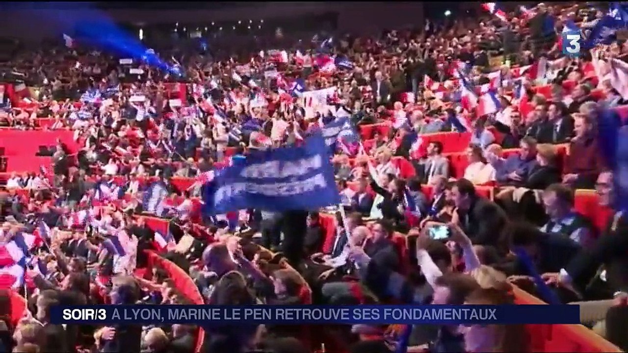 Présidentielle : premier grand meeting à Lyon pour Marine Le Pen