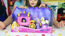 Disney Princess Magiclip Rapunzel Carriage Disney Little Kingdom Princess Cinderella Belle
