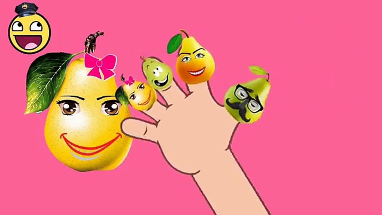 Youtube Nursery Rhymes | Pear Finger Family Rhymes | The Finger Family