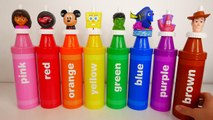 Learn Colors with Giant Crayons and Surprise Eggs with Toys for Kids