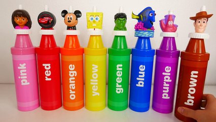 Learn Colors with Giant Crayons and Surprise Eggs with Toys for Kids