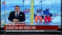 Uludağ'da kar yağışı (Haber 05 02 2017)