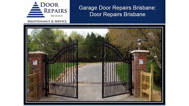Garage Door Repairs Brisbane Door Repairs Brisbane Video