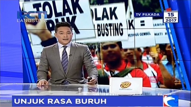 Ribuan Buruh se-Jabodetabek Tolak Upah Murah