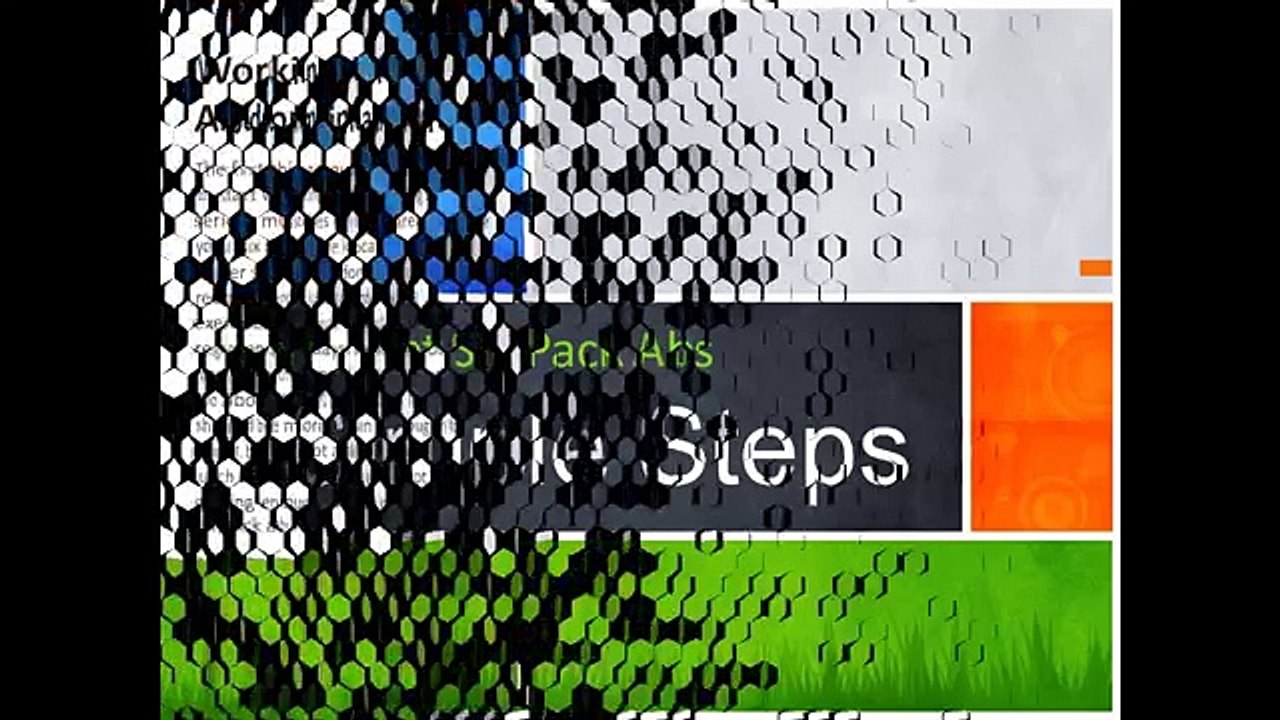 Easy 5 Simple Steps - How to Get Six Pack Abs in 1 week.