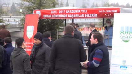 Karabük Üniversitesi'nde Öğrencilere Sıcak Karşılama