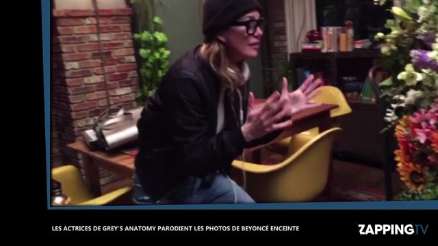 Les actrices de Grey's Anatomy parodient les photos de Beyoncé enceinte (vidéo)