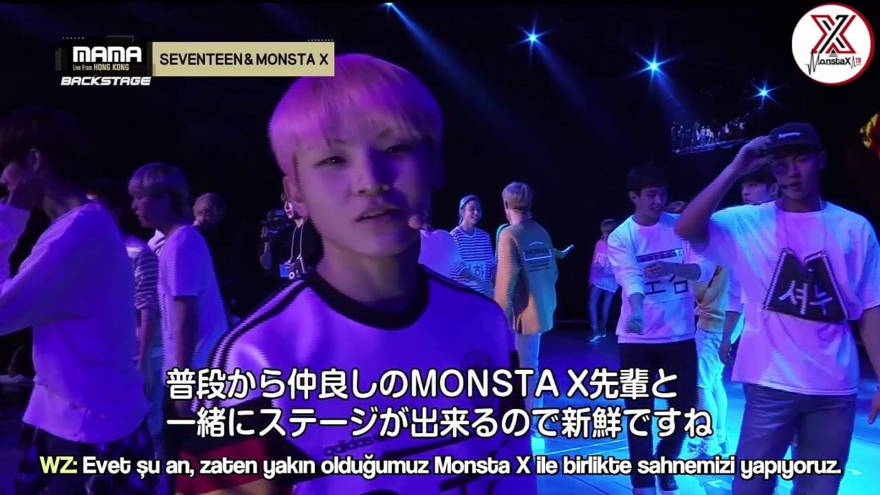 [25.12.2015] Monsta X & Seventeen - MAMA Sahne Arkası (Türkçe Altyazılı)