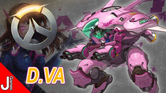0249 - OVERWATCH - D.VA - SEGURANDO A CARGA O MÁXIMO POSSÍVEL - PC GAMEPLAY
