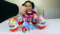 Disney Princess Maxi Kinder Surprise Eggs and Fashems full collection