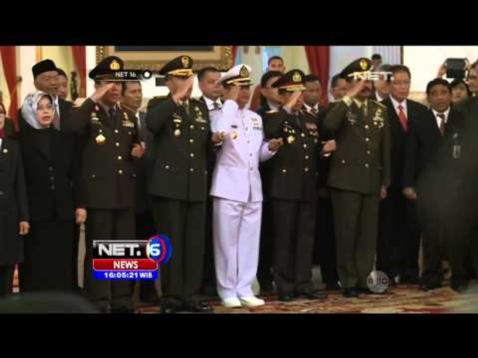 Presiden Jokowi Lantik 6 Menteri Baru di Istana Negara - NET16