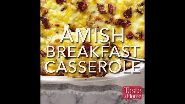 Amish Breakfast Casserole
