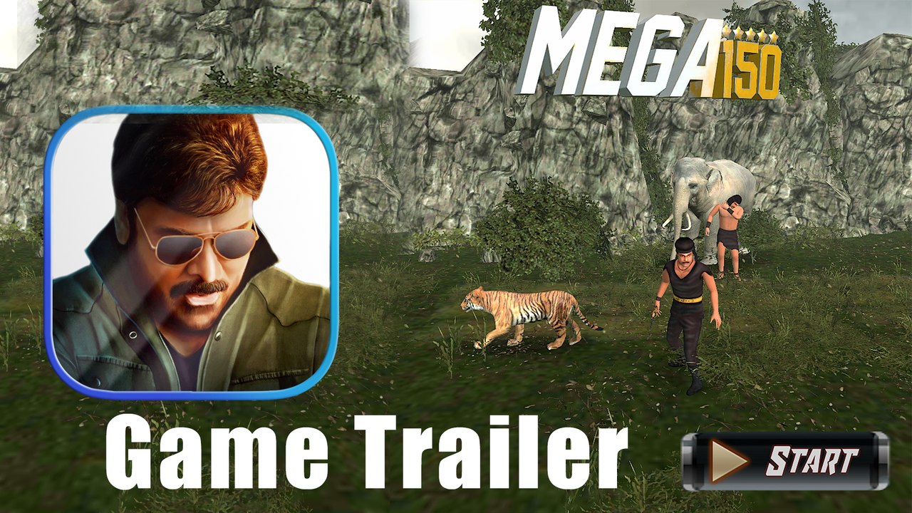 Mega 150 game trailer || Chiranjeevi || #Megastar #Chiranjeevi