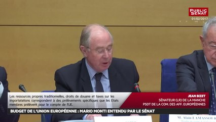 Auditions Mario Monti et Loïc Blondiau démocratie participative - Les matins du Sénat (06/02/2017)