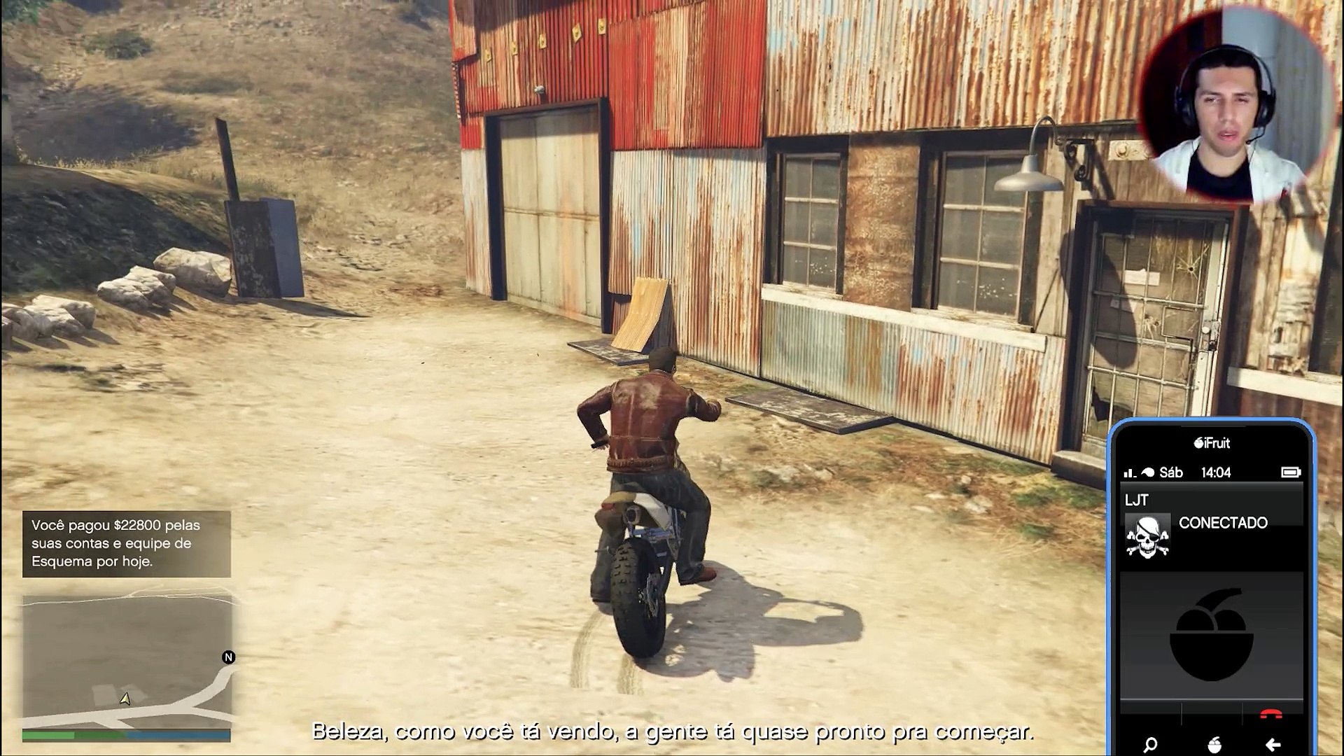 0246 - GTA V ONLINE - LABORATÓRIO DE METANFETAMINA - GTA 5 - PC GAMEPLAY