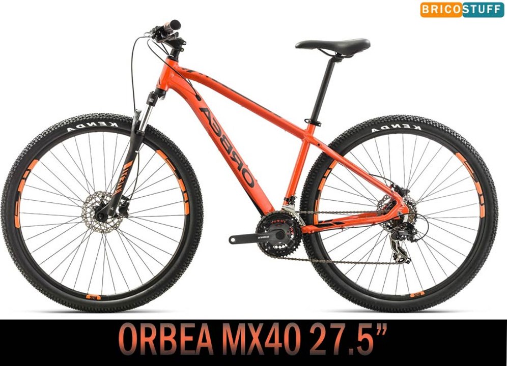 VTT Orbea MX40 27.5 pouces Orange Noir